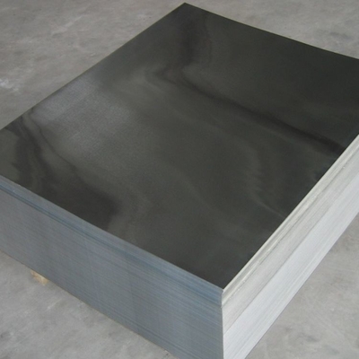 Cold Rolled Tin Plated Sheet Metal Hardness T3 T4 Tinplate Sheet For Tin Can