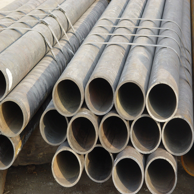 Welded Seamless Carbon Steel Pipe 20mm Construction Thickness Customized