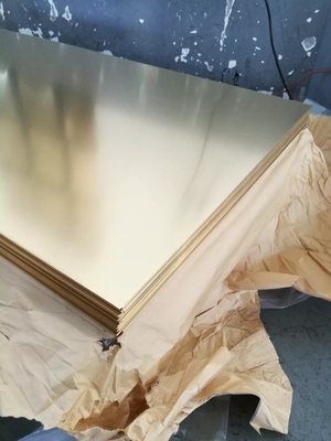Ultimate Pure Copper Plate Brass Plate Sheet 220~400 35% Elongation 2mm Thickness