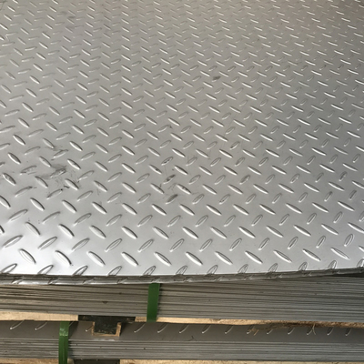 1000mm×2000mm SS 304 Chequered Plate 200 400 Cold Hot Rolled