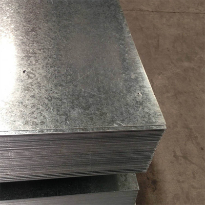 Galvanized Steel Plate Sheet Z30 Z275 Zinc Coated Iron For Roofing