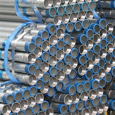 Galvanized Steel Round Hollow Tube ASTM A106 A36 A53 1.0033 BS 1387 MS ERW