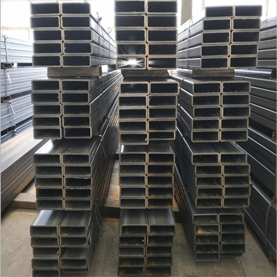 Hot Dipped Welded Galvanized Square Steel Tube Hollow Section For Construction