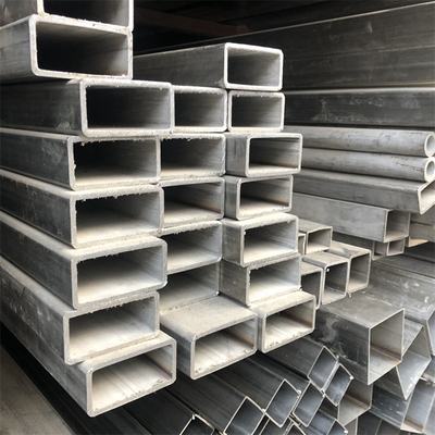 Galvanized Steel Rectangular Hollow Tube Hot Dipped Welded 25 X 25 X 1.6mm