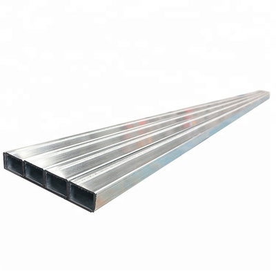 Galvanized Steel Rectangular Hollow Tube Hot Dipped Welded 25 X 25 X 1.6mm
