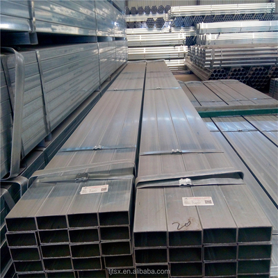 Galvanized Steel Rectangular Hollow Tube Hot Dipped Welded 25 X 25 X 1.6mm