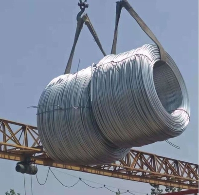 0.5mm 2.5mm Galvanized Steel Wire Rolls  Low High Carbon GI Steel Wire