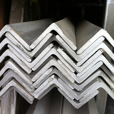 AISI 410 Hot Rolled Stainless Steel Angle Bar For Engineering Structure Mild Rolled