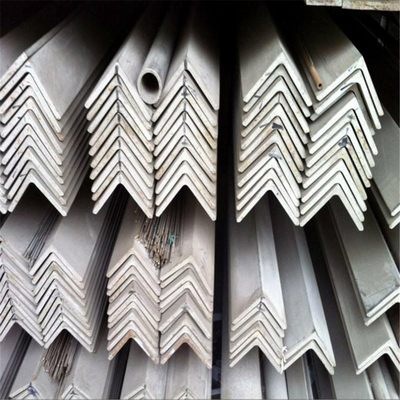 AISI 410 Hot Rolled Stainless Steel Angle Bar For Engineering Structure Mild Rolled