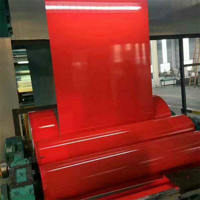 RAL Color Carbon Steel Coil Customized PPGL Coated AZ250 DX51D Zinc Width SGS
