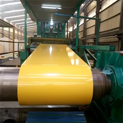 PPGL Coated AZ250 PPGI Coil DX51D Zinc Width Customized SGS INSPECTION
