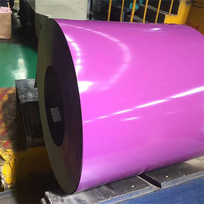 PPGL Coated AZ250 PPGI Coil DX51D Zinc Width Customized SGS INSPECTION