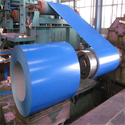 Color Customized Carbon Steel Coil PPGL Coated AZ250 DX51D Zinc Width SGS