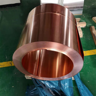 0.15-5.0mm 99.99% C11000 Pure Copper Coil Foil Strip For Electronics