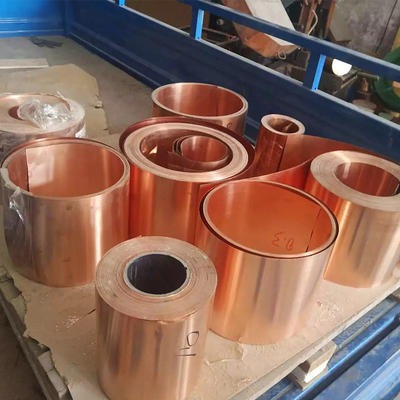 4.0mm Thin Copper Foil Conductive Copper Strip Roll For Lithium Batteries