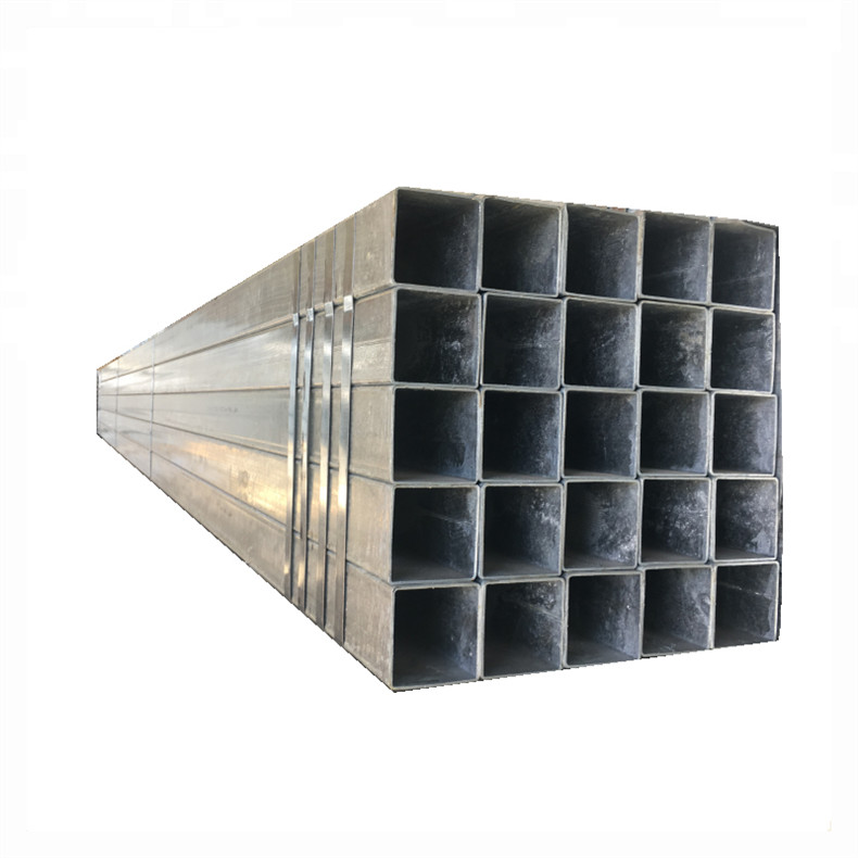 1.22 Galvanized Steel Square Tubing Wall THK 50 X 50mm Square Galvanized Tube