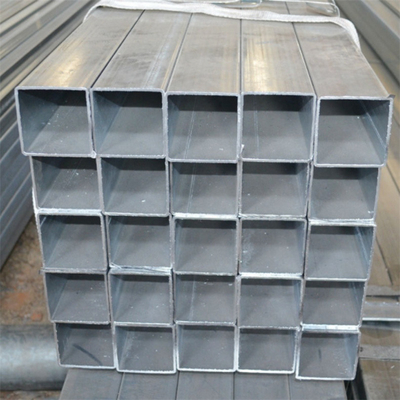 1.2-2 Galvanized Steel Square Tubing  Wall THK 50 X 50mm Square Galvanized Tube
